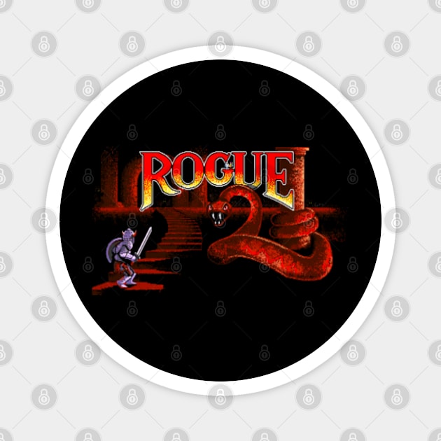 Rogue - The Adventure Game Magnet by iloveamiga